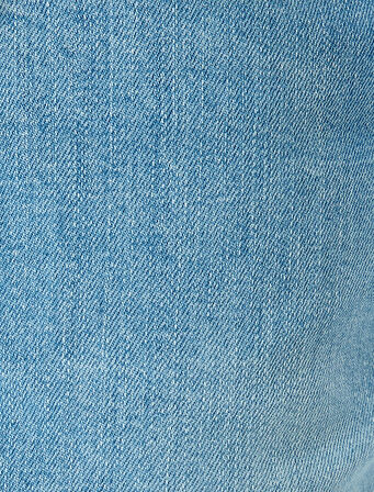 Katlamalı Paça Bermuda Slim Fit Jean Şort