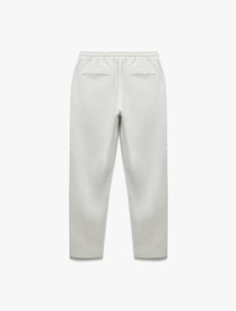 Beli Bağcıklı Cep Detaylı Pamuk Keten Karışımlı Chino Pantolon