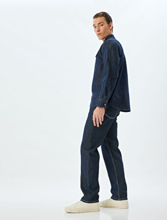 Straight Fit Kot Pantolon - Mark Jean