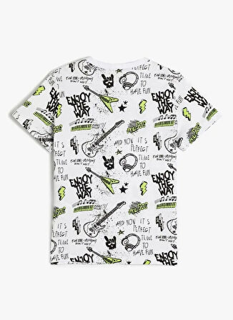 Koton Beyaz Erkek Çocuk T-Shirt