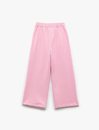 Beli Lastikli Cepli Basic İspanyol Paça Pantolon