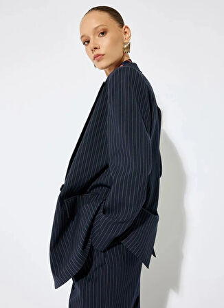 Koton Lacivert Kadın Blazer 5WAK50081PW