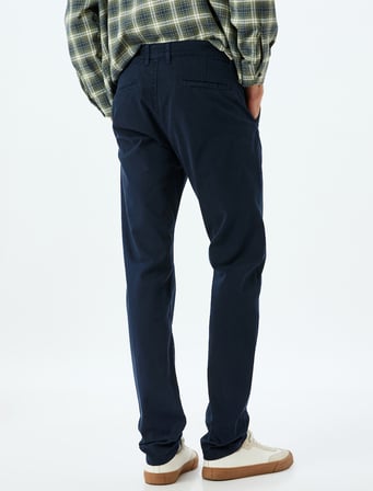 Slim Fit Pamuklu Gabardin Pantolon
