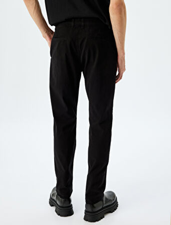 Slim Fit Pamuklu Gabardin Pantolon