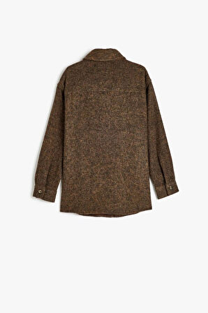 Koton Erkek Çocuk Gömlek Çift Kapaklı Cepli Uzun Kollu