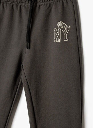 Koton Baskılı Kız Çocuk Ekru Sweatshırt 5WKG10435AK