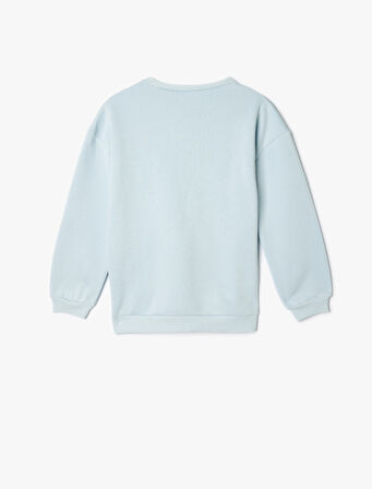 Lola Bunny Sweat Lisanslı Bisiklet Yaka Uzun Kollu Şardonlu