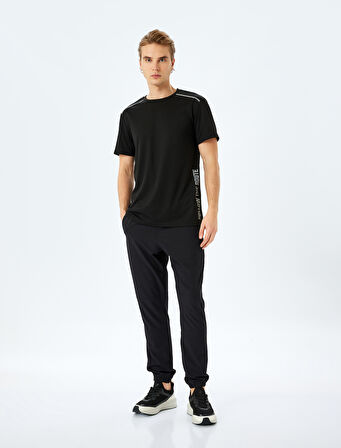 Fermuarlı Cepli Beli Bağcıklı Jogger Spor Eşofman Altı