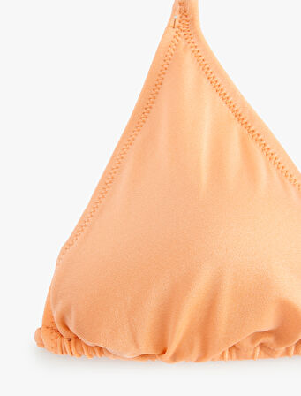 Astarlı Pedli Üçgen Bikini Üstü