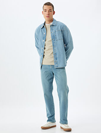 Straight Fit Kot Pantolon - Mark Jean