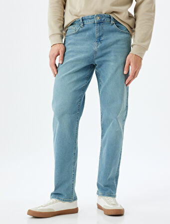 Straight Fit Kot Pantolon - Mark Jean