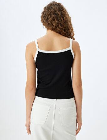 Basic Atlet Fitilli Kolsuz Biyeli Slim Fit