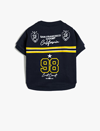 Bisiklet Yaka Fermuarlı Köpek Sweatshirtü