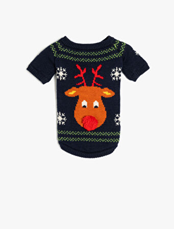 Bisiklet Yaka Köpek Kazağı