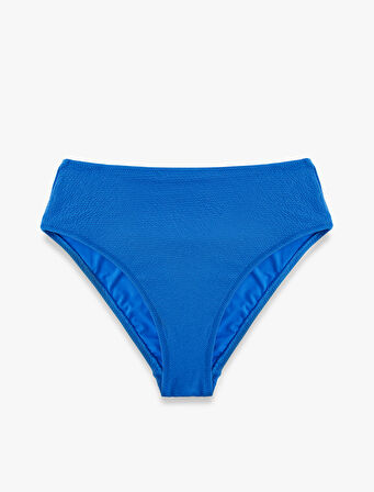 Astarlı Yüksek Bel Dokulu Bikini Altı