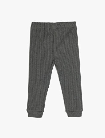 Beli Bağlamalı Pamuklu Jogger Eşofman Altı