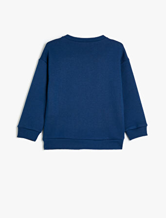 Harry Potter Sweatshirt Lisanslı Uzun Kollu Bisiklet Yaka 