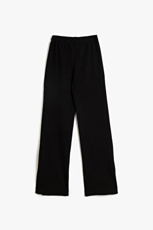 Koton Kız Çocuk Pantolon Beli Lastikli Çıtçıt Detaylı