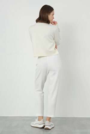 Fit Pantolon Ekru