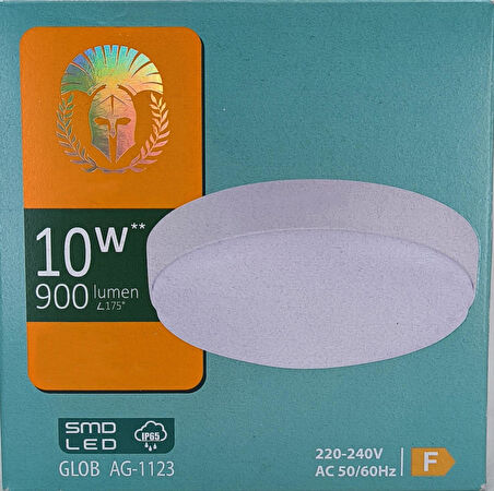 Hedyex IP65 Su Geçirmez Banyo Tuvalet Lambası 10W Led 900LM Beyaz Işık