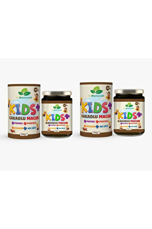 2 Adet Kids Çocuk Macunu Kakaolu - Arı Sütü - Propolis - Pekmez Ve Vitamin 240 gr