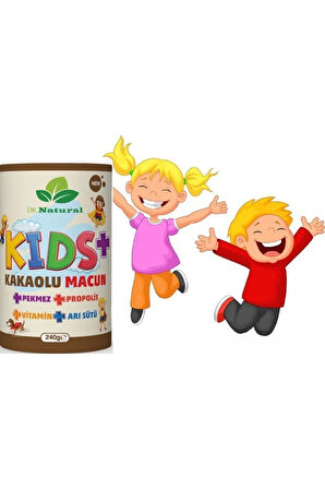 3 Adet Kids Çocuk Macunu Kakaolu - Arı Sütü - Propolis - Pekmez Ve Vitamin 240 gr