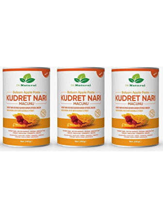3 Adet Kudret Narı Macunu Bal Keçiboynuzu Bitki Karışımlı Bitter Melon Macun 240 Gr