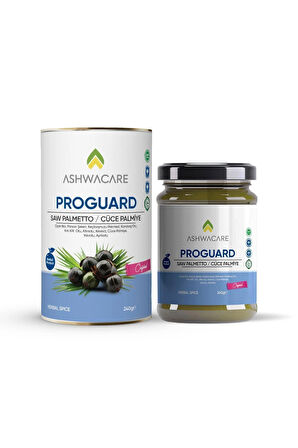 ASHWACARE Proguard - Saw Palmetto (CÜCE PALMİYE) içeren Macun