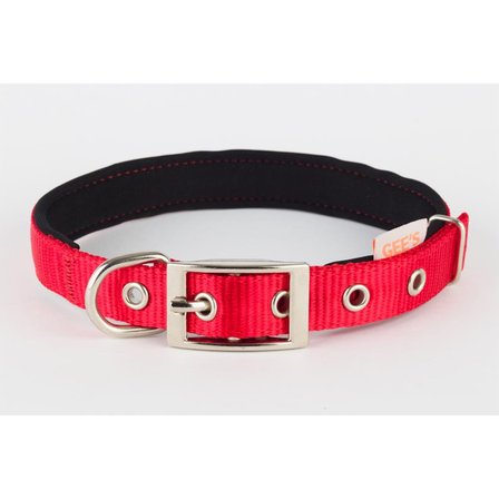 Gees Köpek Boyun Tasması 2,5x42-52 Cm KIRMIZI
