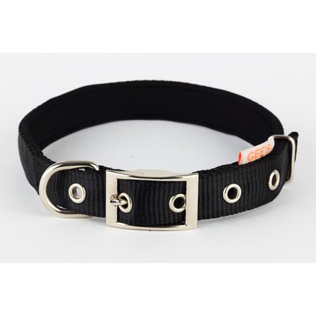 Gees Köpek Boyun Tasması 2,5x46-56 Cm SİYAH