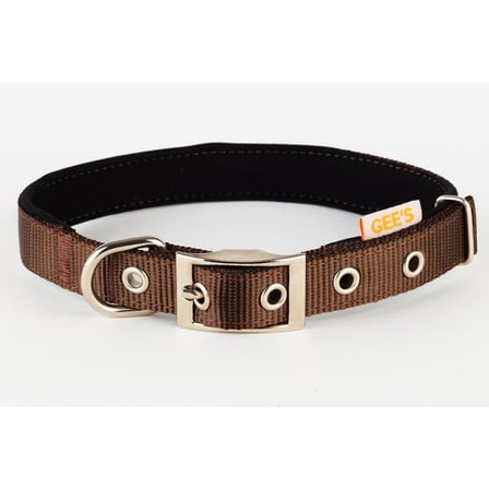 Gees Köpek Boyun Tasması 2x32-42 Cm KAHVERENGİ