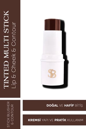 Selin Beauty Tinted Multi Stick Lip & Cheek & Contour Stick Allık 6 Gr