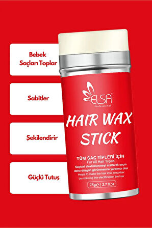 Professional Hair Wax Stick 75gr - Saç Sabitleyici