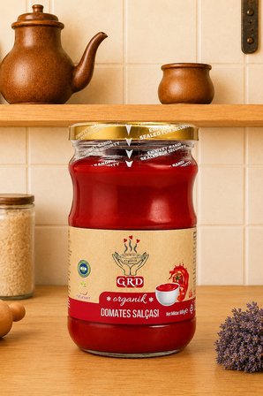 GRD Organik Domates Salçası 660 gr