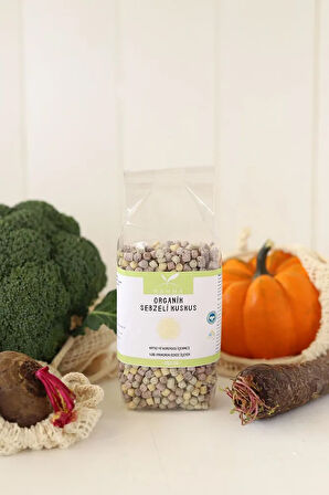 Organik Sebzeli Kuskus Makarna 250 gr