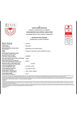 Karbonat(Sodyum Bikarbonat) 500 gr (Gıdaya uygun, ağır metal analizli)