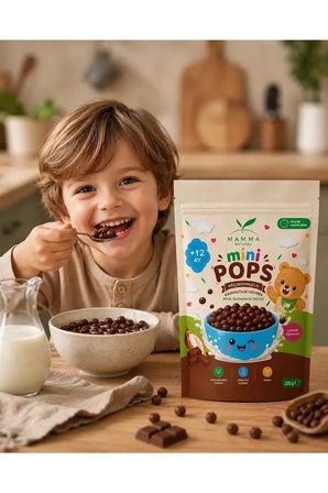 Mamma Mini Pops Kahvaltılık Gevrek 200gr