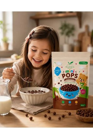 Mamma Mini Pops Kahvaltılık Gevrek 200gr