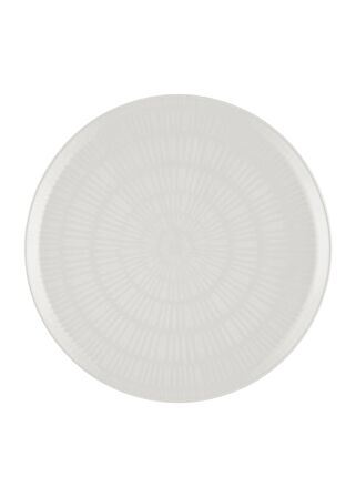 The Mia Noon Servis Tabağı Krem 30 Cm