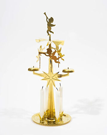 The Mia Angel Metal Mumluk Gold