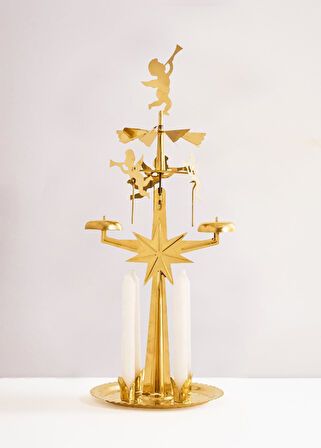 The Mia Angel Metal Mumluk Gold