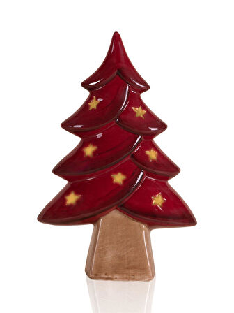 The Mia Dekoratif Led Işıklı Yılbaşı Ağacı 15x7x25 cm  SUS0159