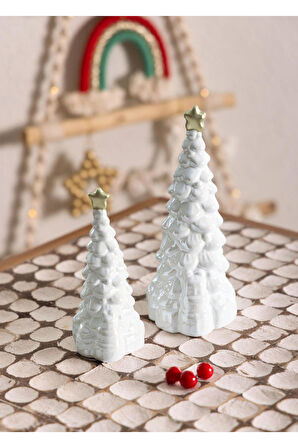 The Mia Dekoratif Yılbaşı Ağacı 9x8x20 cm SUS0162