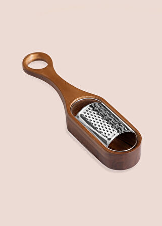 The Mia Natura Akasya Tabanlı Metal Rende 29x7x4 cm
