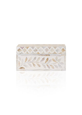 The Mia Sedef Dikdörtgen Kutu 21x12x10 cm TLC0072