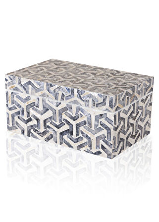 The Mia Sedef Dikdörtgen Kutu 25x16x12 cm TLC0087