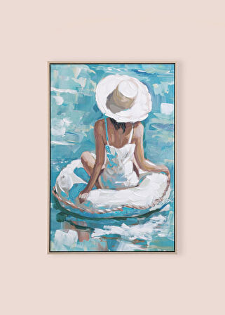The Mia Summer Kanvas Tablo 60x90 cm TBL0068