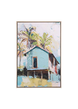The Mia Village Kanvas Tablo 60x90 cm TBL0071