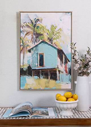 The Mia Village Kanvas Tablo 60x90 cm TBL0071