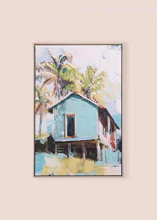 The Mia Village Kanvas Tablo 60x90 cm TBL0071